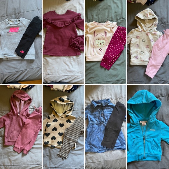 Baby Girl 12 Months Winter Lot - Picture 1 of 9